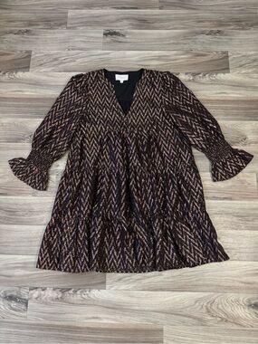 ivory bow tweed brigitta dress Pomander Place | Dresses | Pomander Place New Ivory Bow Tweed Brigitta Long Sleeve Mini Dress Size L